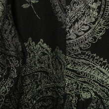 Laden Sie das Bild in den Galerie-Viewer, Second Hand SHIRTAPORTER Kleid Gr. ital. 44 schwarz silber gemustert NEU (*)