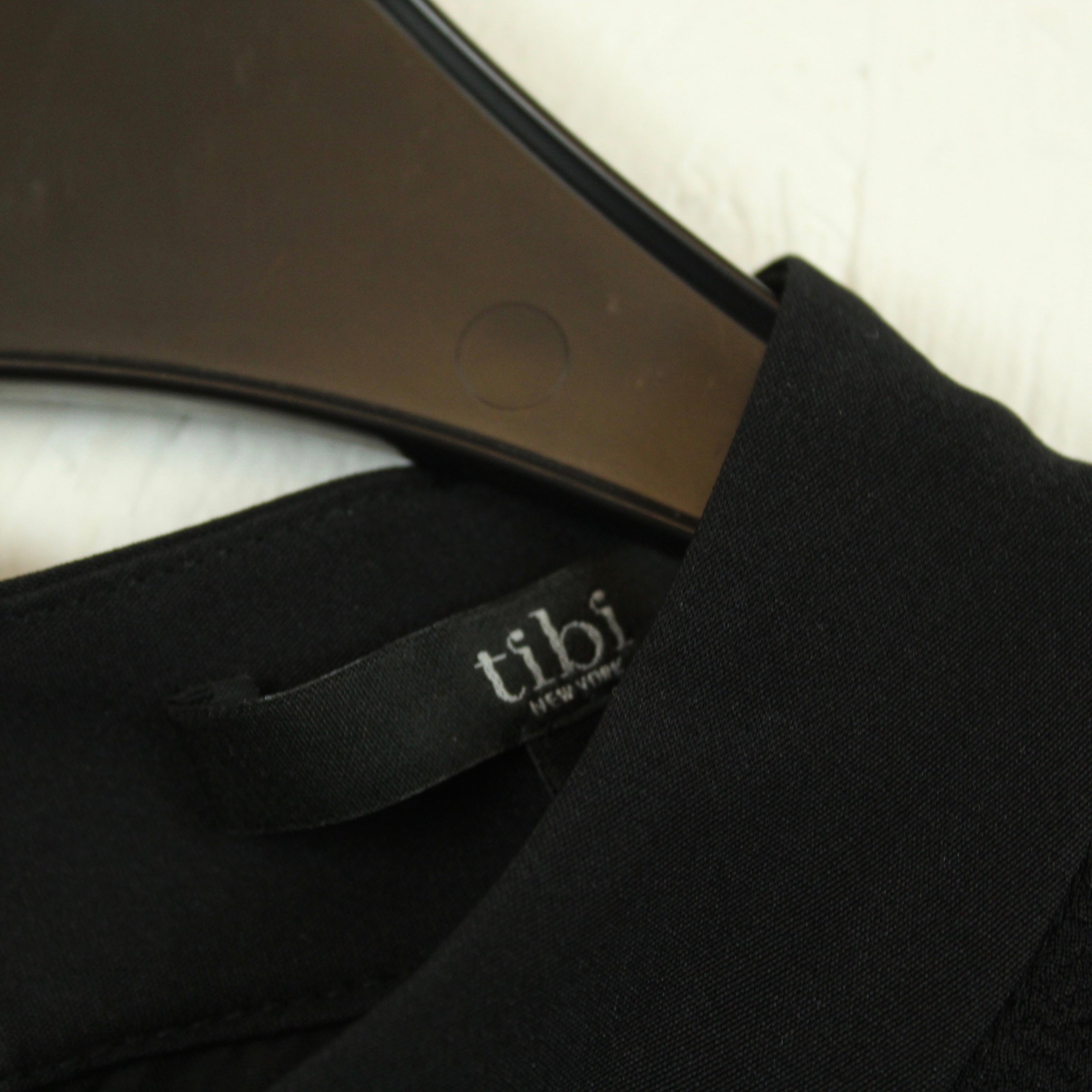 Second Hand TIBI NEW YORK Jumpsuit Gr. US 4 | dt. 34 schwarz Overall (*)