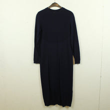 Laden Sie das Bild in den Galerie-Viewer, Second Hand COS Strickkleid Gr. XS blau Kleid Strick (*)