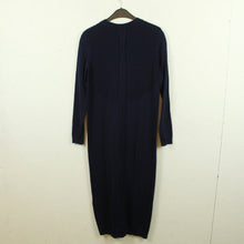 Laden Sie das Bild in den Galerie-Viewer, Second Hand COS Strickkleid Gr. XS blau Kleid Strick (*)