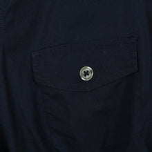 Laden Sie das Bild in den Galerie-Viewer, Second Hand 0039 ITALY Blusenkleid Gr. M dunkelblau Kleid  (*)