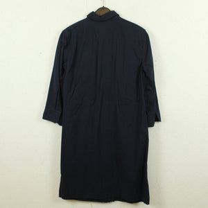 Second Hand 0039 ITALY Blusenkleid Gr. M dunkelblau Kleid  (*)