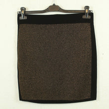 Laden Sie das Bild in den Galerie-Viewer, Second Hand SAMSOE SAMSOE Strickrock Gr. L schwarz bronze Rock(*)