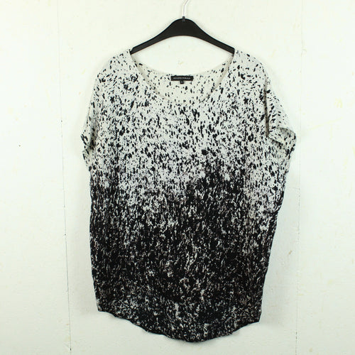 Second Hand SECOND FEMALE Bluse Gr. M mehrfarbig Kurzarmbluse (*)