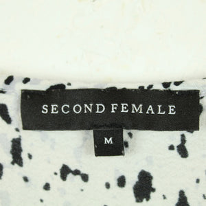 Second Hand SECOND FEMALE Bluse Gr. M mehrfarbig Kurzarmbluse (*)