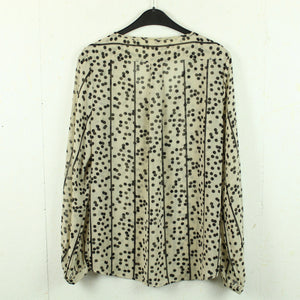 Second Hand SOYACONCEPT Bluse Gr. L creme schwarz gemustert (*)