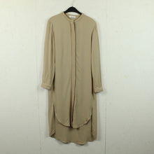 Laden Sie das Bild in den Galerie-Viewer, Second Hand SAMSOE SAMSOE Kleid Gr. 38 beige Langarmkleid (*)