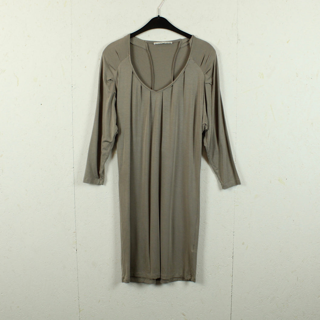 Second Hand DAY BIRGER ET MIKKELSEN Kleid Gr. XS taupe 3/4-Arm(*)