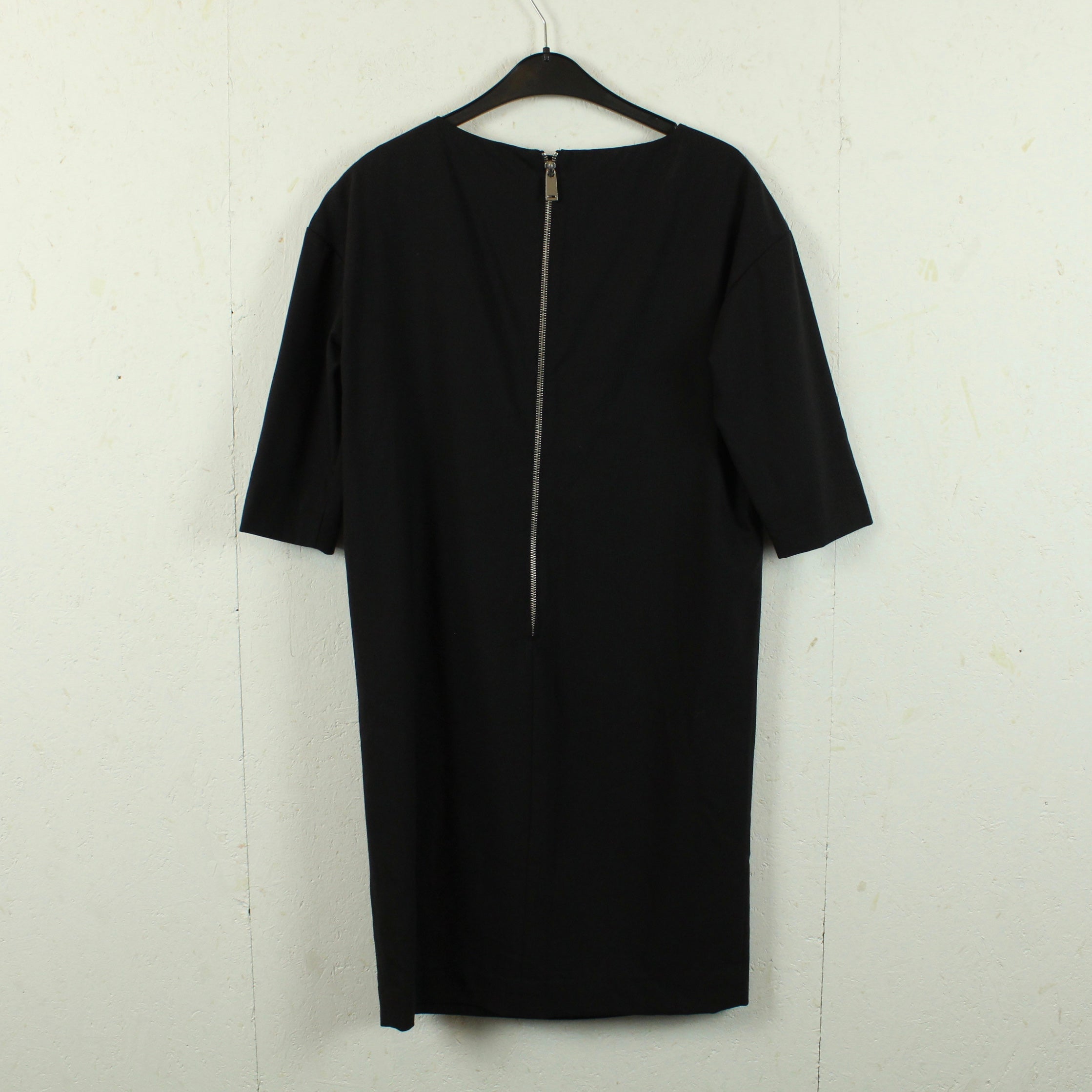 Second Hand DESIGNER REMIX by CHARLOTTE ESKILDSEN Kleid Gr. 36 schwarz Wollkleid  (*)