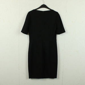 Second Hand BENETTON Kleid Gr. S schwarz uni Kurzarmkleid (*)