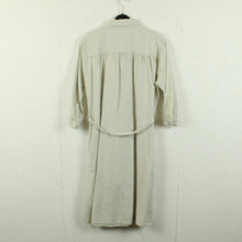 Laden Sie das Bild in den Galerie-Viewer, Second Hand CULTURE Kleid Gr. XL greige weiß gestreift (*)