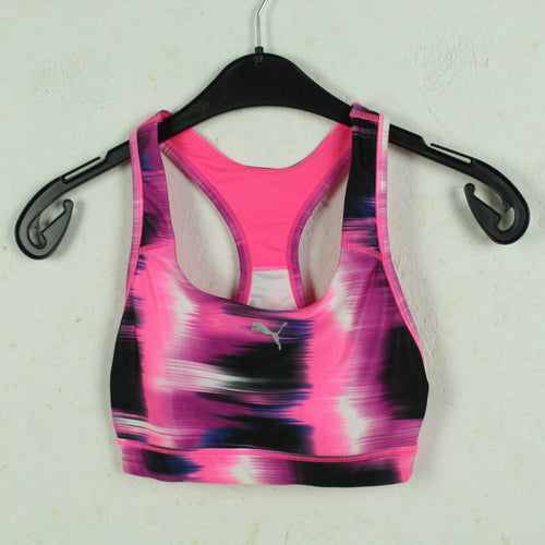 Second Hand PUMA Sport Bra Sport-BH Sporttop Gr. S pink schwarz (*)