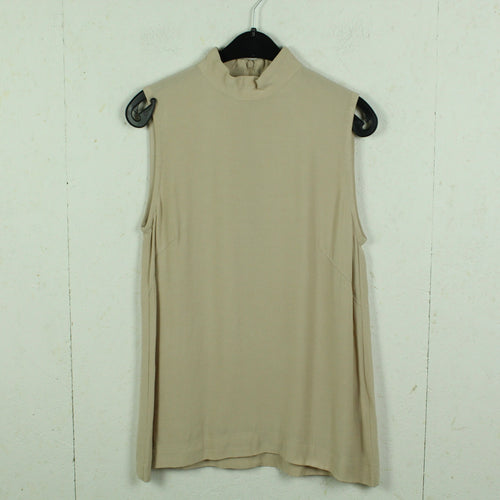 Second Hand BITTE KAI RAND Bluse Gr. M nude Stehkragen (*)