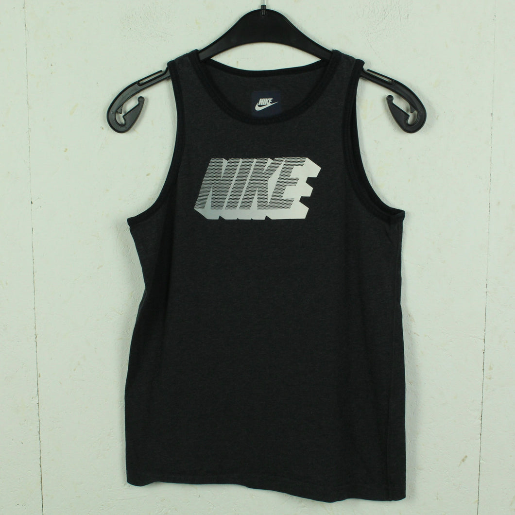 Second Hand NIKE Tanktop Gr. L anthrazit Top Shirt (*)