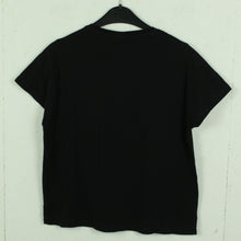 Laden Sie das Bild in den Galerie-Viewer, Second Hand CHAMPION T-Shirt mit Logo Print Gr. XL schwarz mehrfarbig (*)