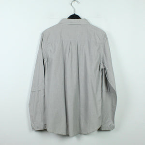 Second Hand BY MALENE BIRGER Bluse Gr. 42 grau gestreift Hemdbluse (*)
