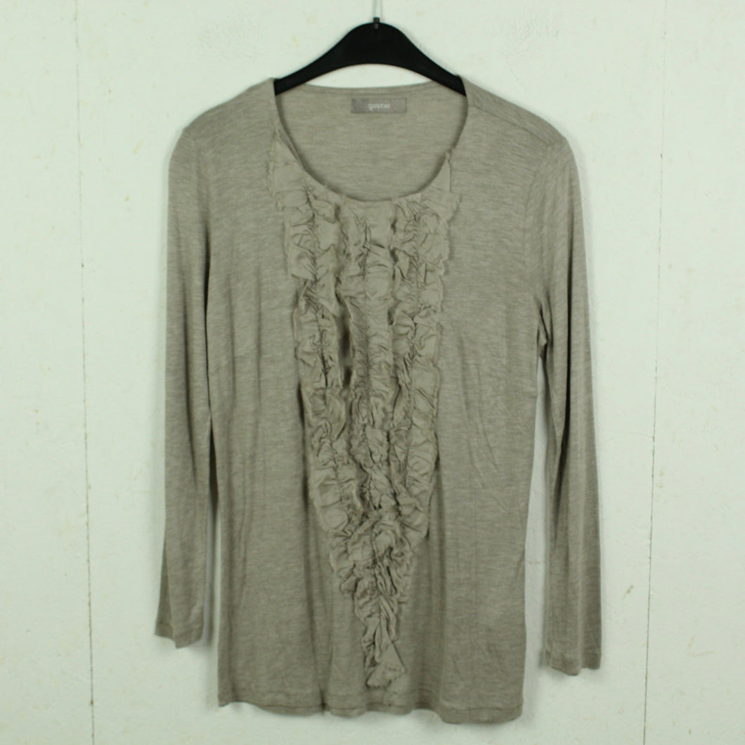 Second Hand GUSTAV Longsleeve Gr. M greige Shirt NEU (*)