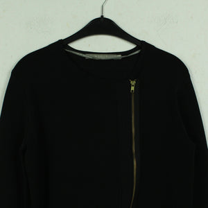 Second Hand TIGER OF SWEDEN Jacke Gr. M schwarz Strick Blouson Schnitt (*)