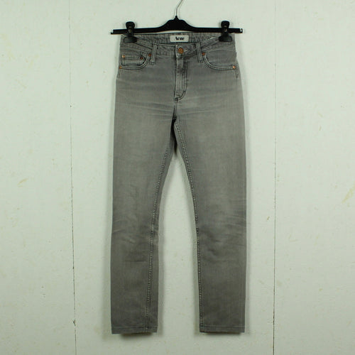Second Hand ACNE Jeans Gr. 26/32 grau Mod. Flex/Zick (*)