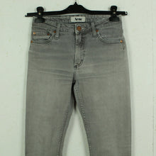 Laden Sie das Bild in den Galerie-Viewer, Second Hand ACNE Jeans Gr. 26/32 grau Mod. Flex/Zick (*)
