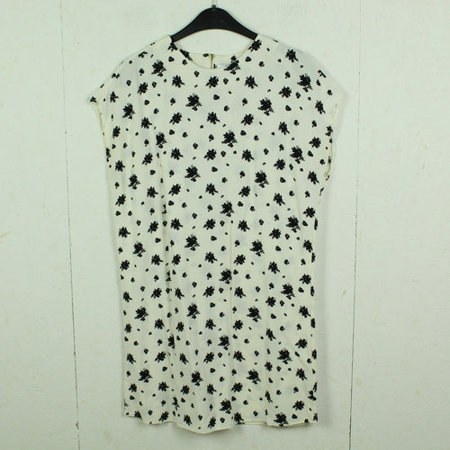 Second Hand & OTHER STORIES Kleid Gr. 38 weiß schwarz geblümt (*)