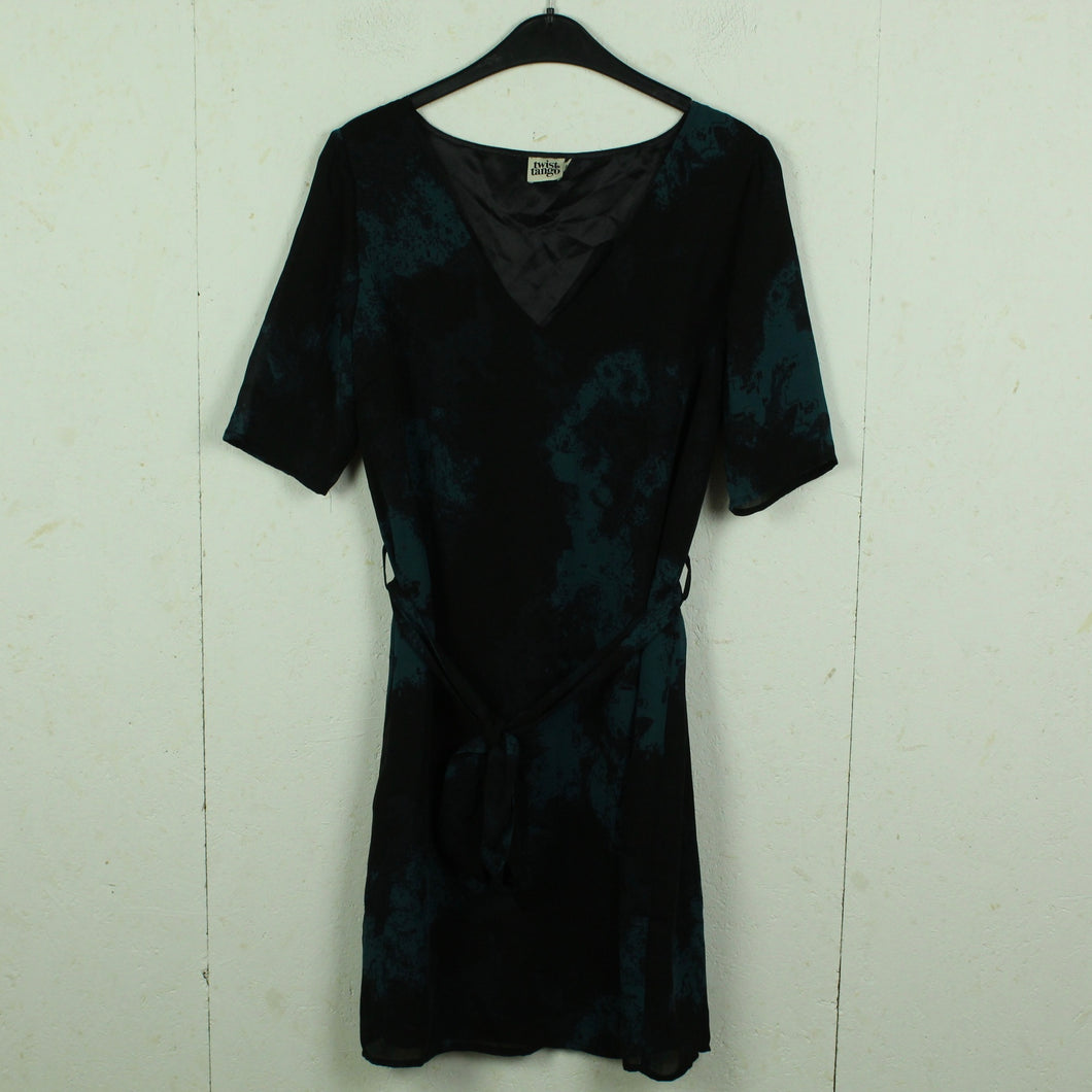 Second Hand TWIST & TANGO Kleid Gr. S schwarz petrol (*)