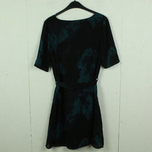 Laden Sie das Bild in den Galerie-Viewer, Second Hand TWIST &amp; TANGO Kleid Gr. S schwarz petrol (*)