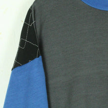 Laden Sie das Bild in den Galerie-Viewer, Vintage Sweatshirt Gr. M blau mehrfarbig Print: Body Building