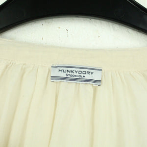 Second Hand HUNKYDORY STOCKHOLM Bluse Gr. L beige uni (*)