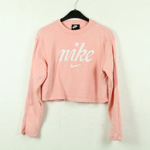 Laden Sie das Bild in den Galerie-Viewer, Second Hand NIKE Sweatshirt Gr. XS rosa mit Print (*)