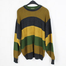 Laden Sie das Bild in den Galerie-Viewer, Vintage CARLO COLUCCI Pullover Gr. L mehrfarbig &quot;Universal Color&quot;