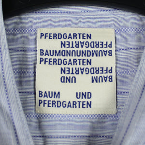 Second Hand BAUM UND PFERDGARTEN Bluse Gr. 36 blau weiss Hemdbluse (*)