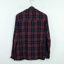 Laden Sie das Bild in den Galerie-Viewer, Second Hand ZARA Bluse Gr. M schwarz mehrfarbig kariert (*)