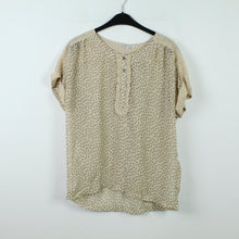 Laden Sie das Bild in den Galerie-Viewer, Second Hand LA PETITE FRANÇAISE Bluse Gr. M/L beige gepunktet (*)
