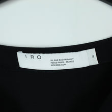 Laden Sie das Bild in den Galerie-Viewer, Second Hand IRO Tunika Gr. 38 schwarz oversized Bluse (*)