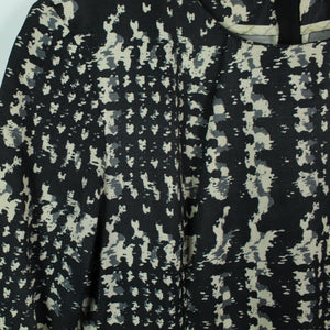 Second Hand DAY BIRGER ET MIKKELSEN Kleid Gr. 38 schwarz creme gemustert (*)