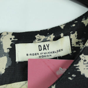Second Hand DAY BIRGER ET MIKKELSEN Kleid Gr. 38 schwarz creme gemustert (*)